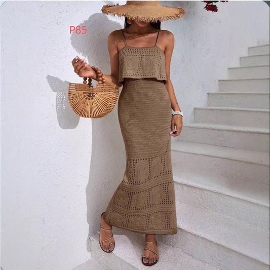 Simple Two-Piece Summer Outfit For Women